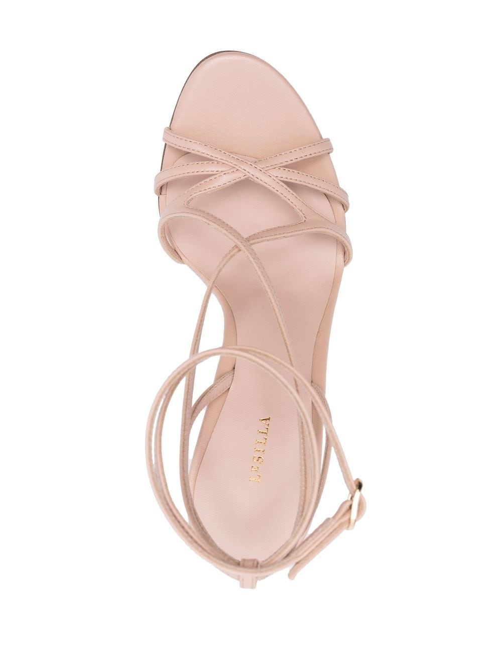 Shop Le Silla Belen 110mm Sandals In Nude
