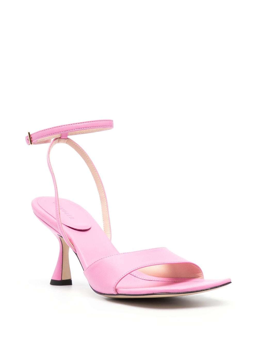 Shop Wandler 60mm Open-toe Sandals In Pink