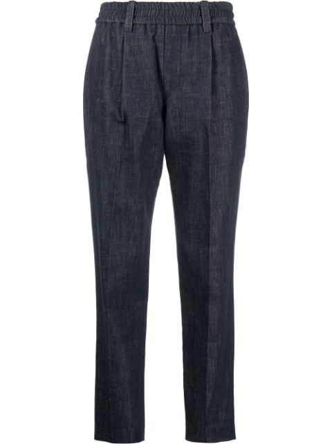 Brunello Cucinelli elasticated-waist trousers Women