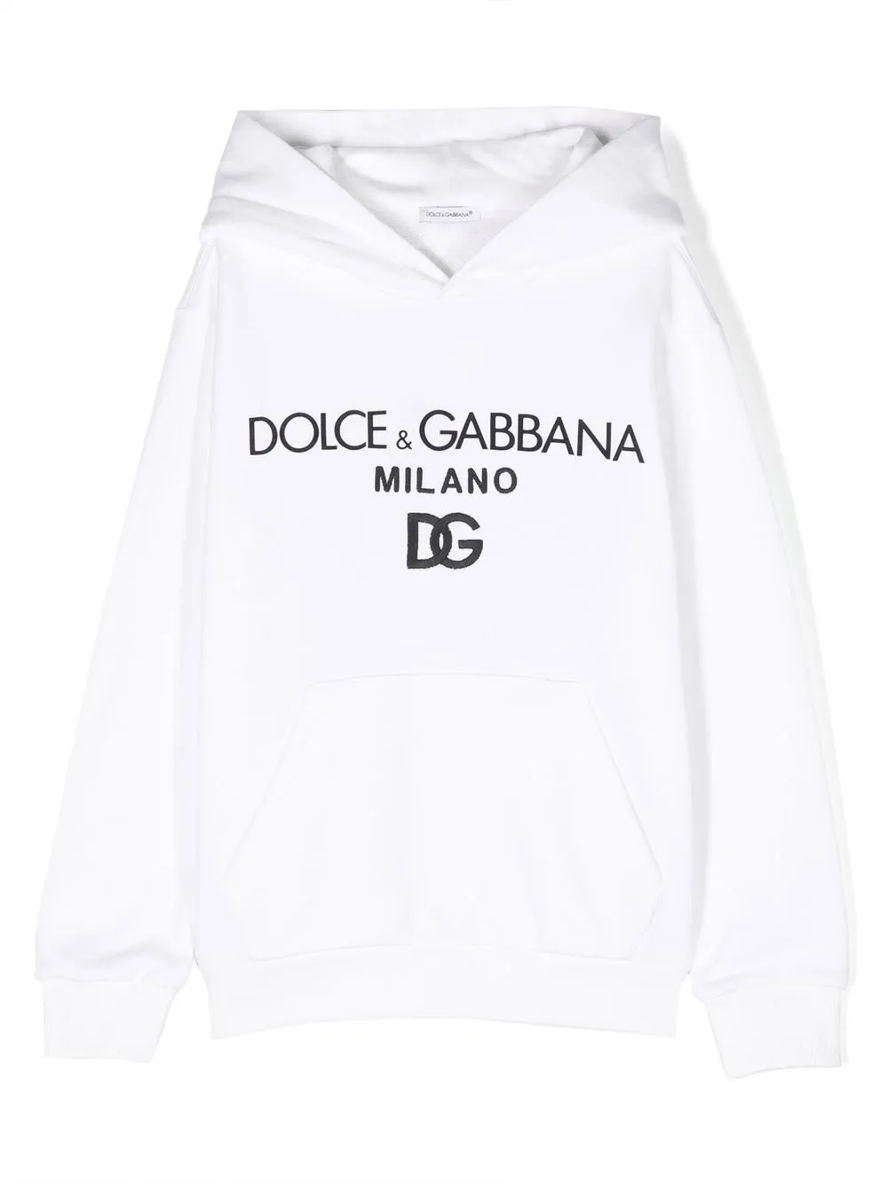 

Dolce & Gabbana Kids logo-print hoodie - White