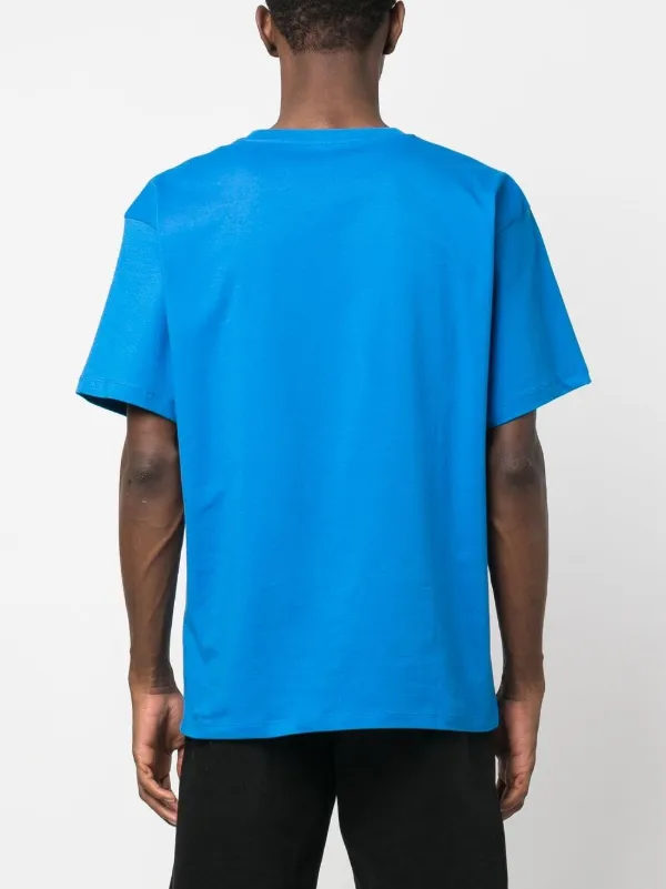 【RASSVET】R.M.D TEE [BLUE] RASSVET Graphic Logo Print T-shirt | Blue | FARFETCH