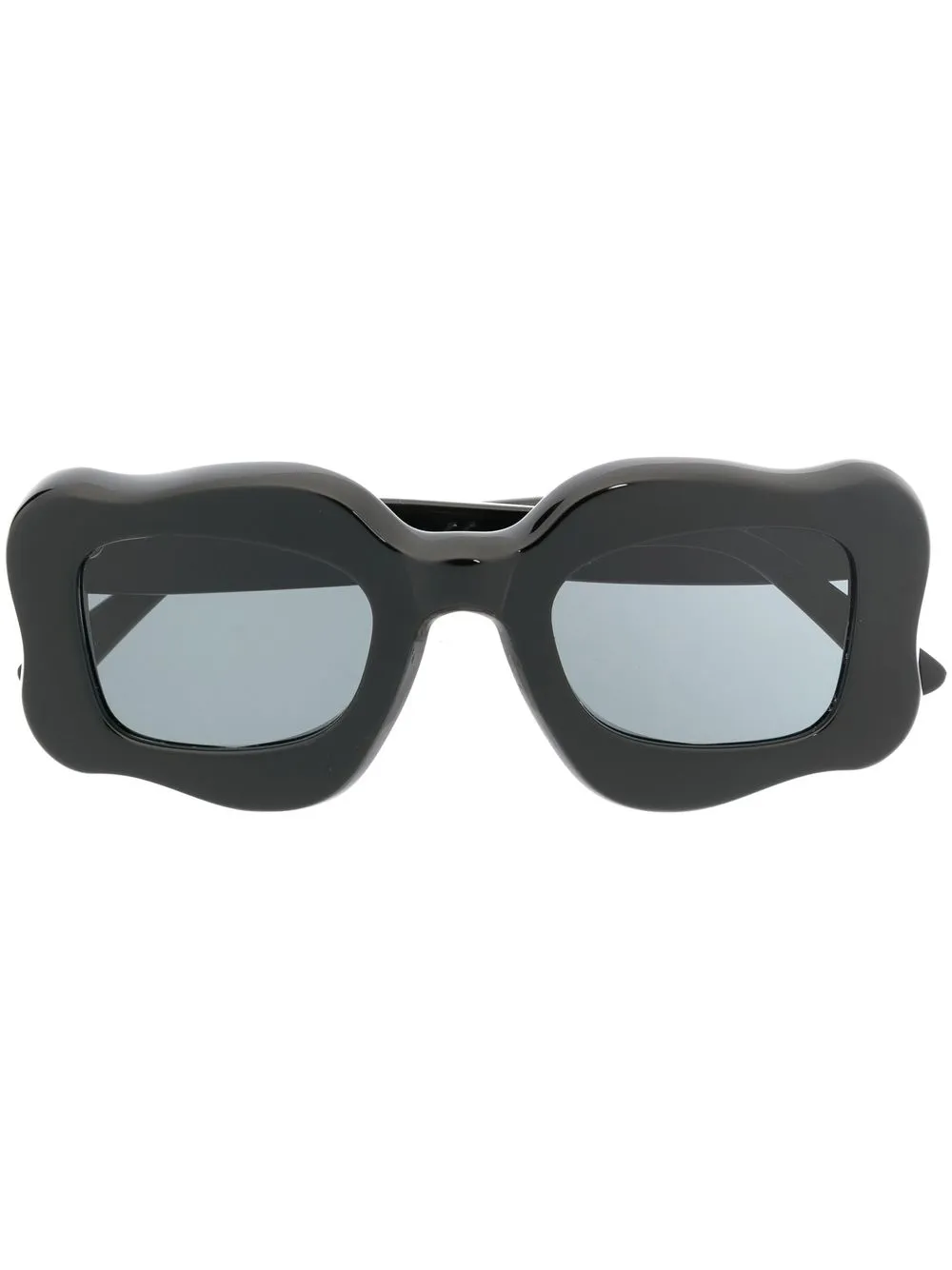 

Bonsai oversized curved-frame sunglasses - Black