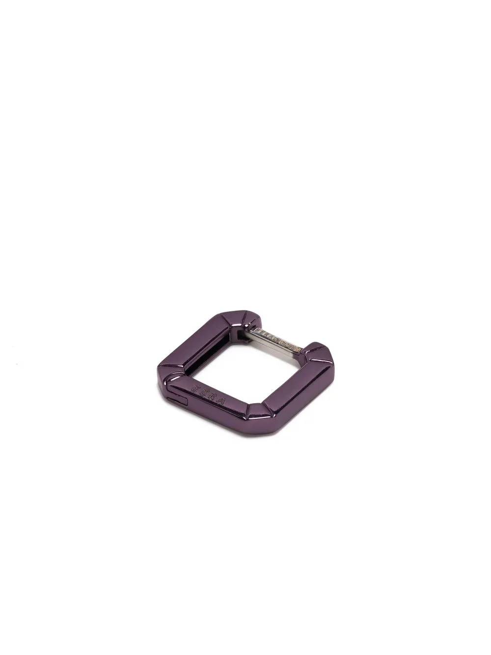  Eéra 18kt Gold Candy Mini Hoop Earring - Purple 