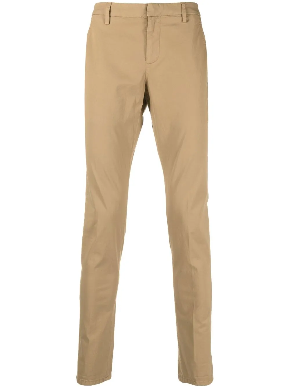 

DONDUP mid-rise stretch-cotton trousers - Neutrals