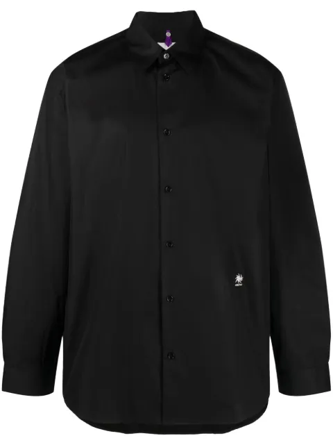 OAMC embroidered-logo long-sleeve shirt