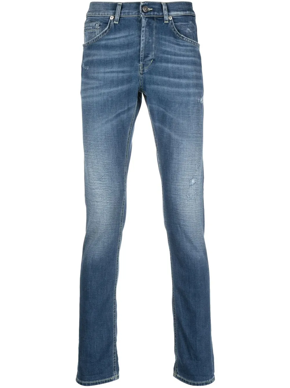 

DONDUP mid-rise slim-fit jeans - Blue