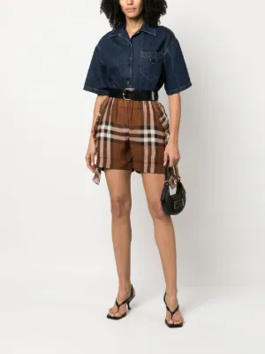 Burberry Shorts for Women - Shop on FARFETCH