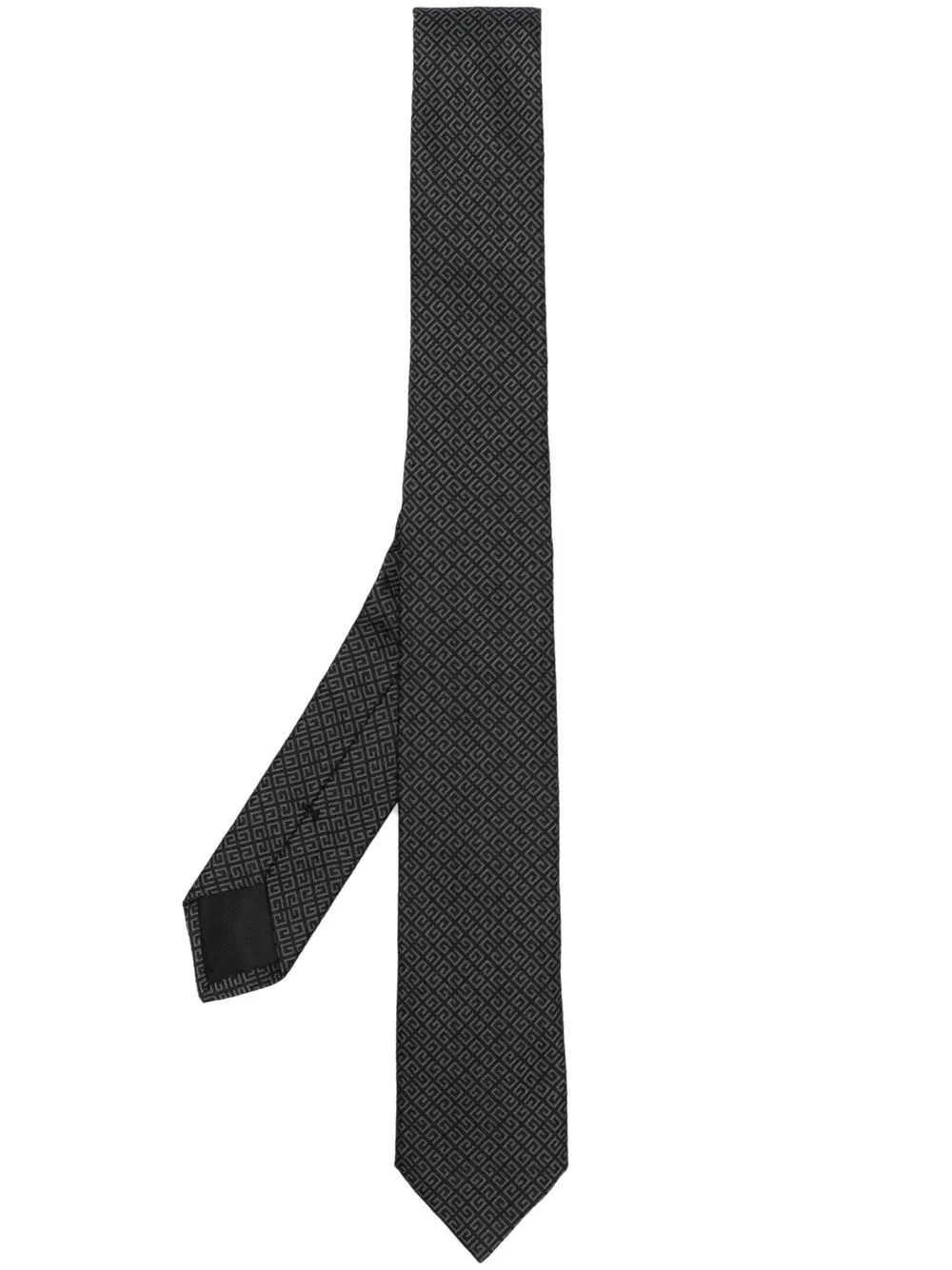 

Givenchy 4G jacquard silk tie - Black