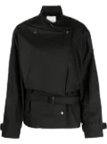 ISABEL MARANT belted-waist jacket - Black