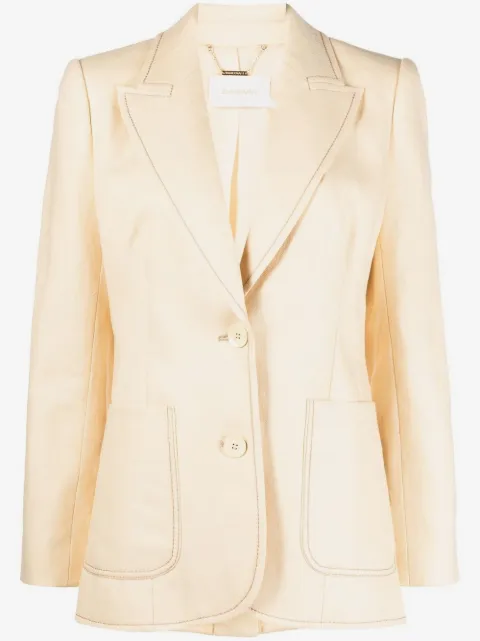 ZIMMERMANN High Tide tuxedo blazer jacket