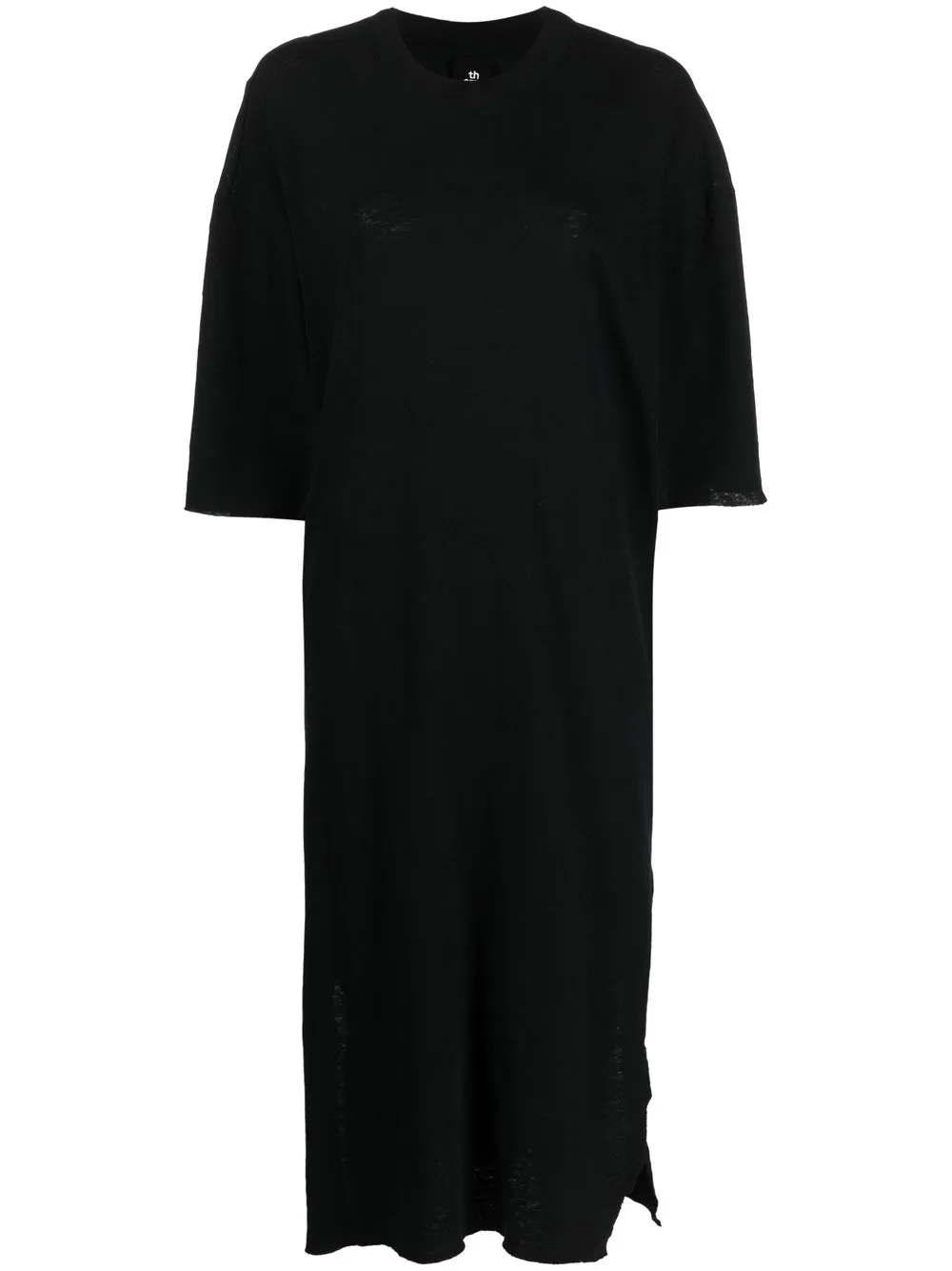 

Thom Krom vestido con cuello redondo - Negro