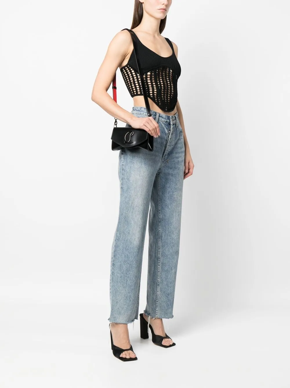 Christian Louboutin logo-plaque shoulder bag | Image 2