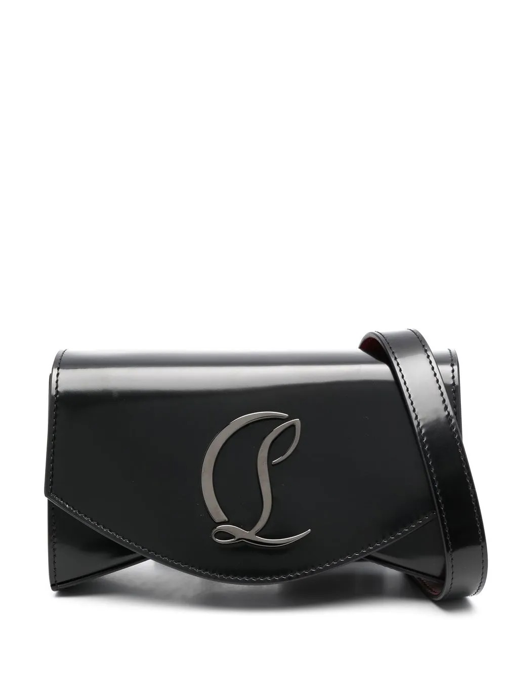 Christian Louboutin logo-plaque shoulder bag | Black | Image 1
