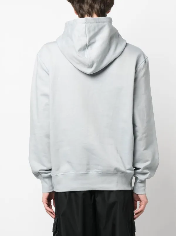 Alexander McQueen Logo Print Drawstring Hoodie Farfetch
