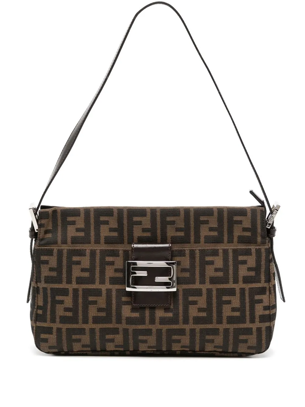 

Fendi Pre-Owned 1990-2000s Zucca shoulder bag - Brown