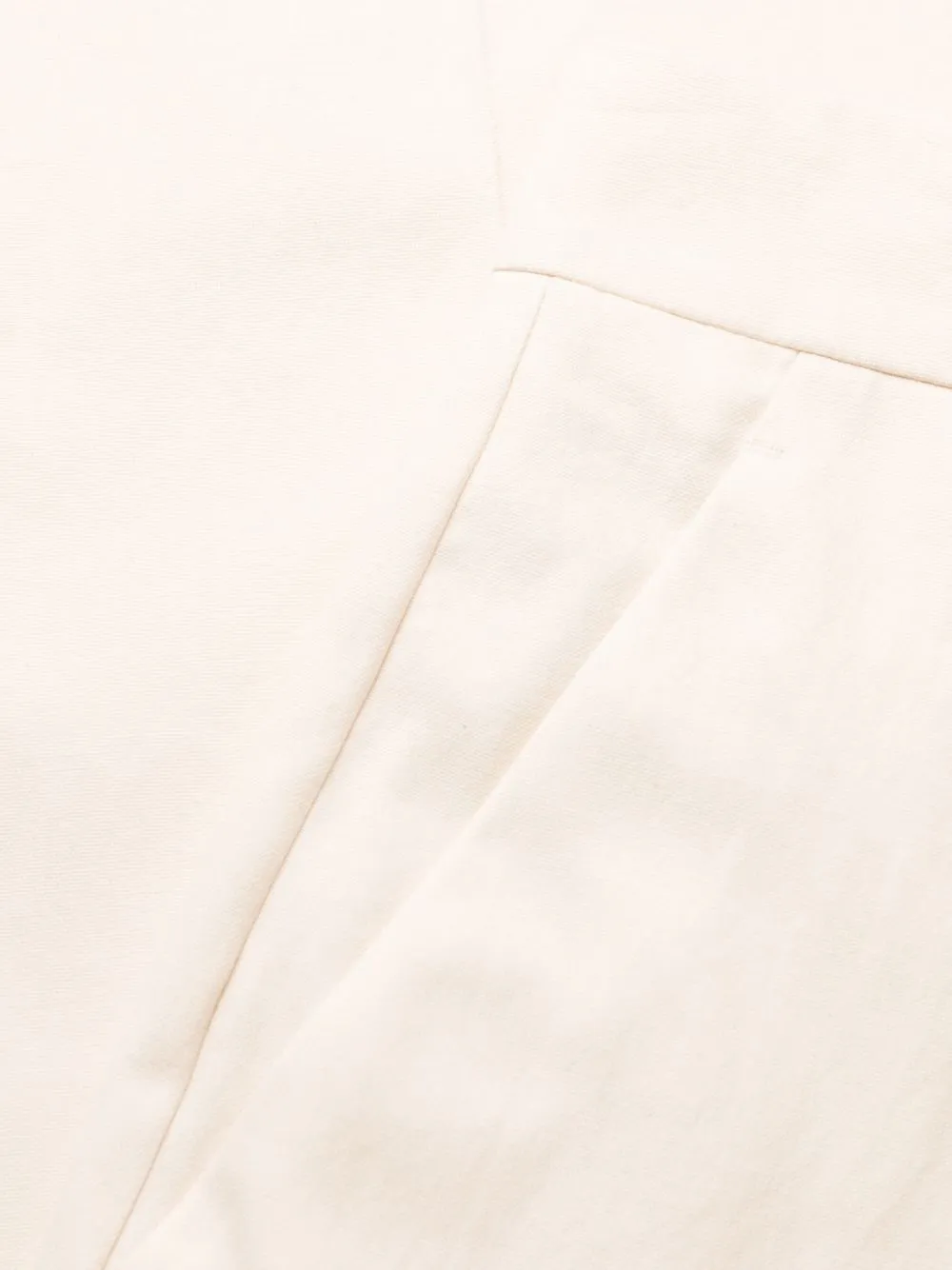 Prada Pressed-crease Tailored Trousers In Nude