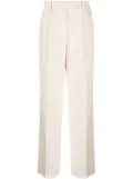 Prada pressed-crease tailored trousers - Neutrals
