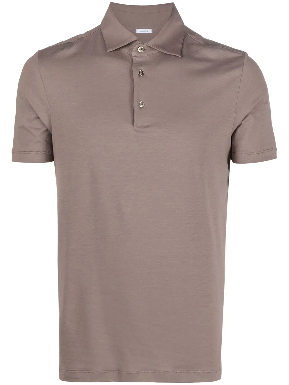 

Malo stretch-cotton polo shirt - Brown