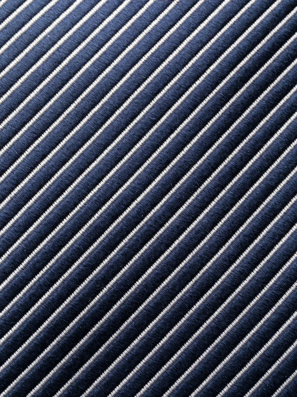 Giorgio Armani Gestreepte stropdas - Blauw