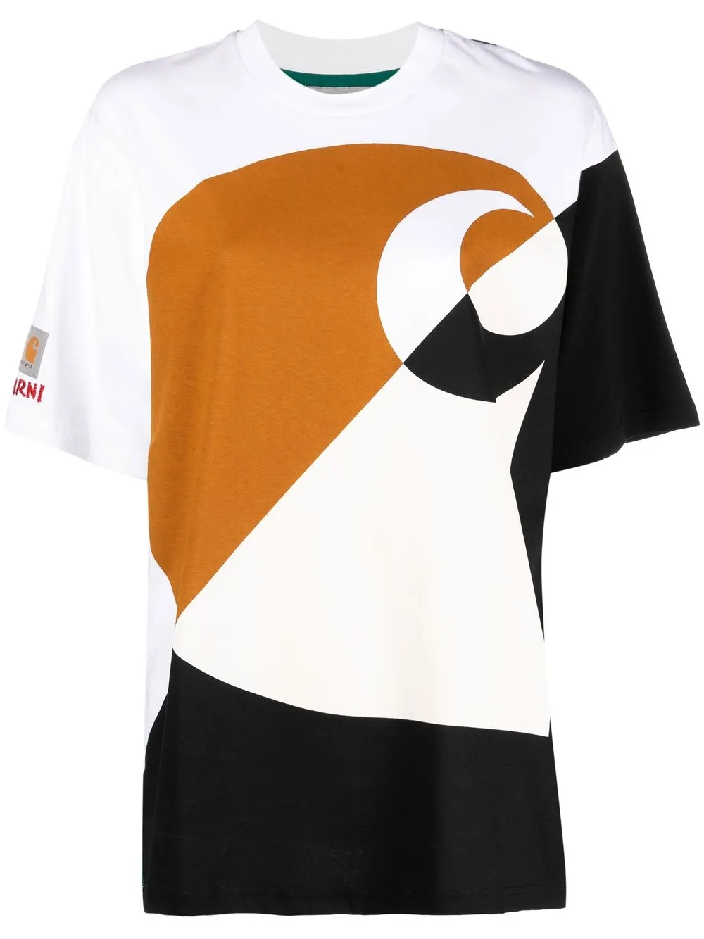 

Marni playera con logo estampado de Marni x CARHARTT - Blanco