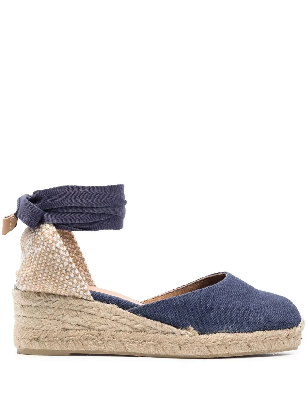 

Castañer wedge cotton espadrilles - Blue