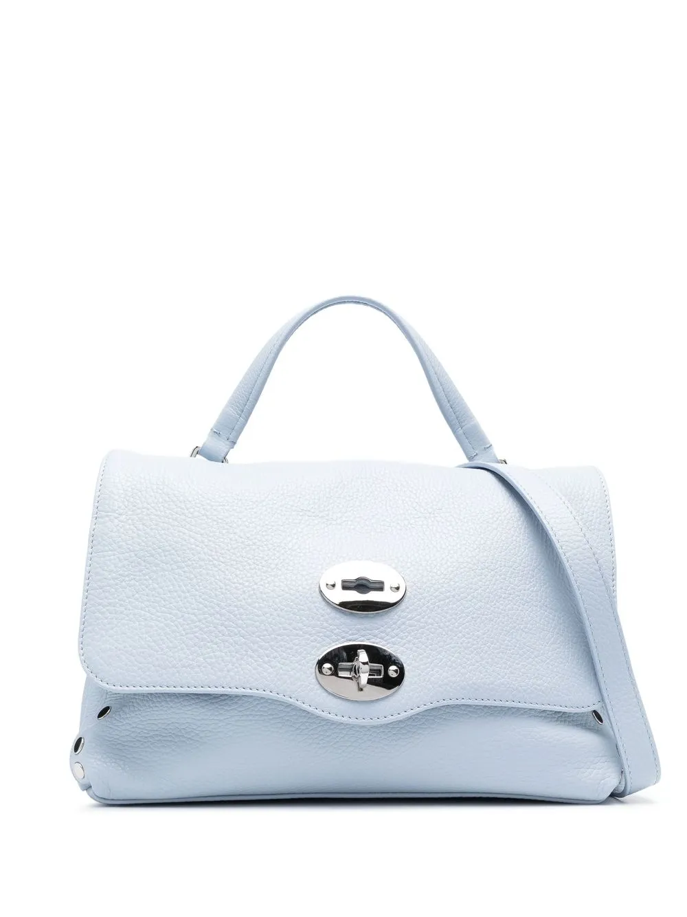 

Zanellato Postina leather tote bag - Blue