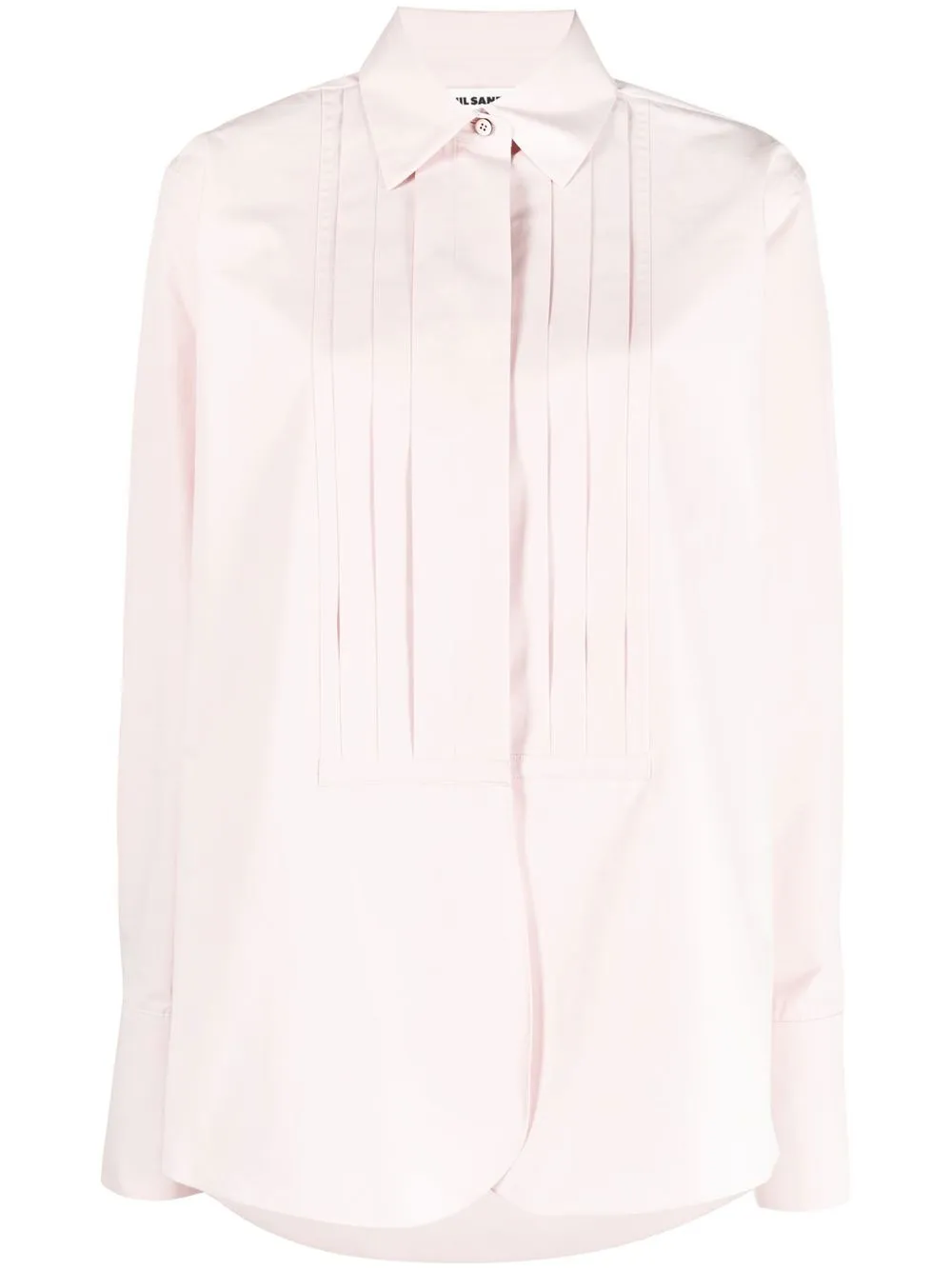 

Jil Sander box-pleat detail shirt - Pink