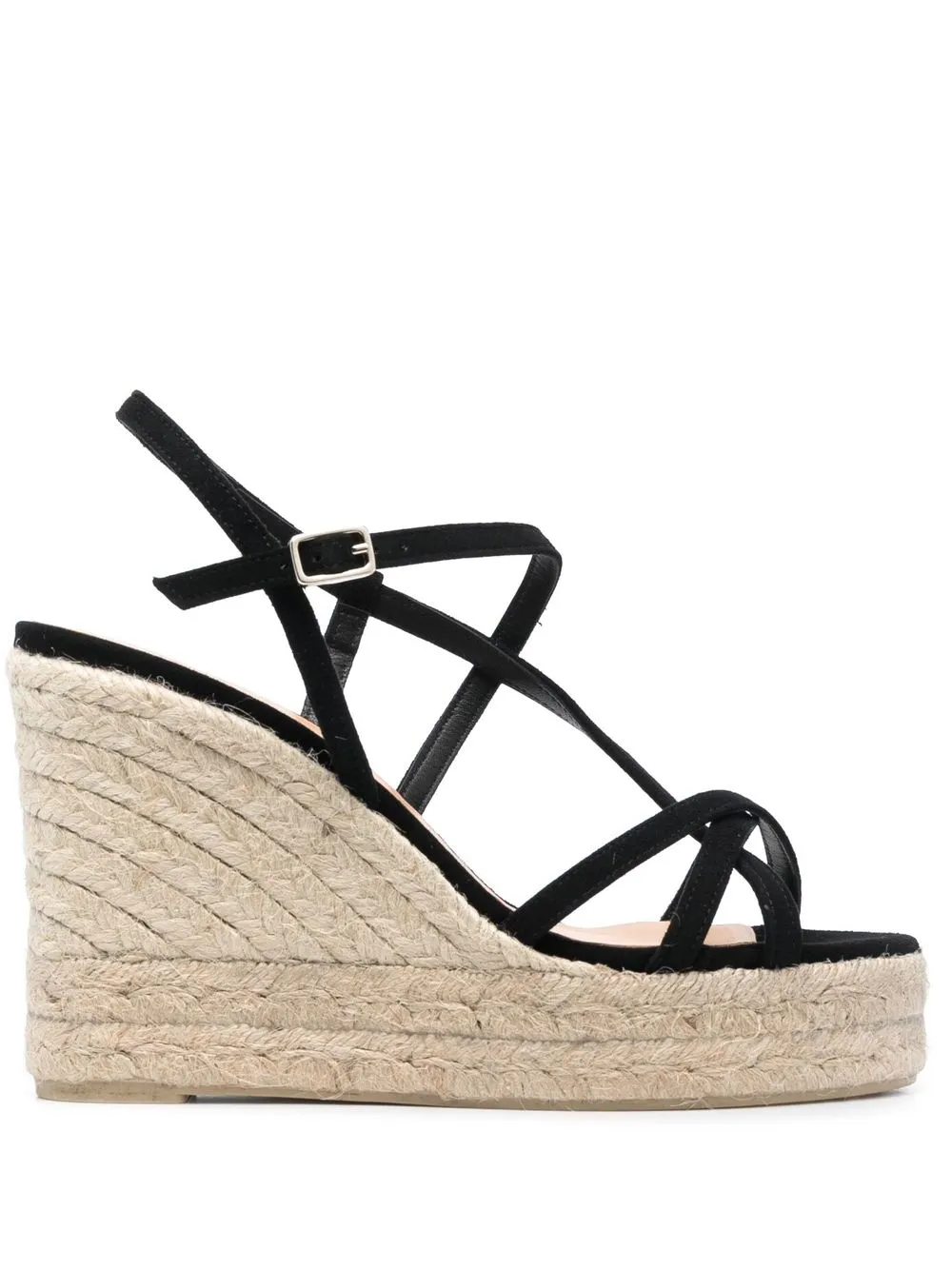 

Castañer Betty wedge espadrille sandals - Black