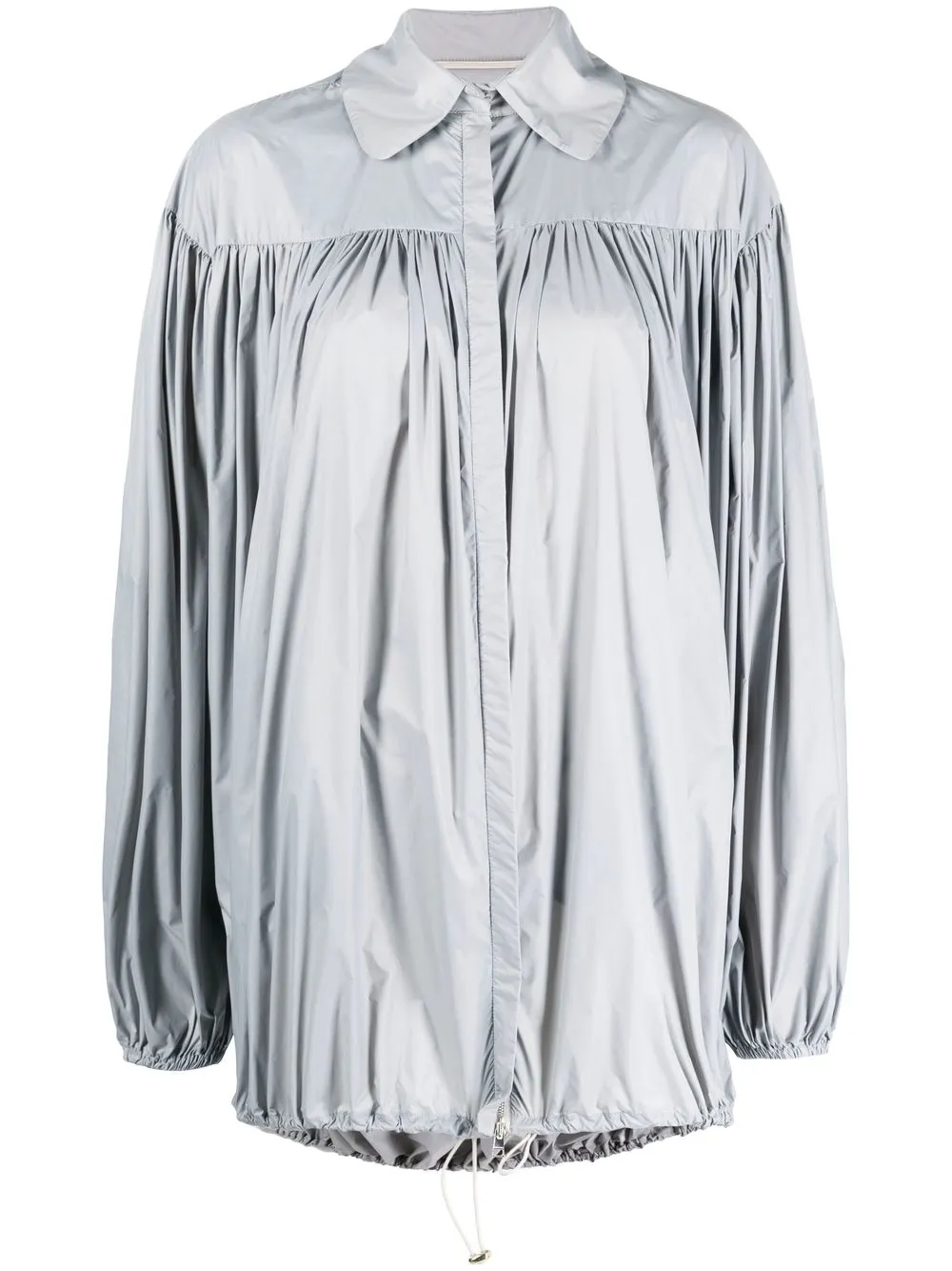 

Rochas drawstring-hem jacket - Grey