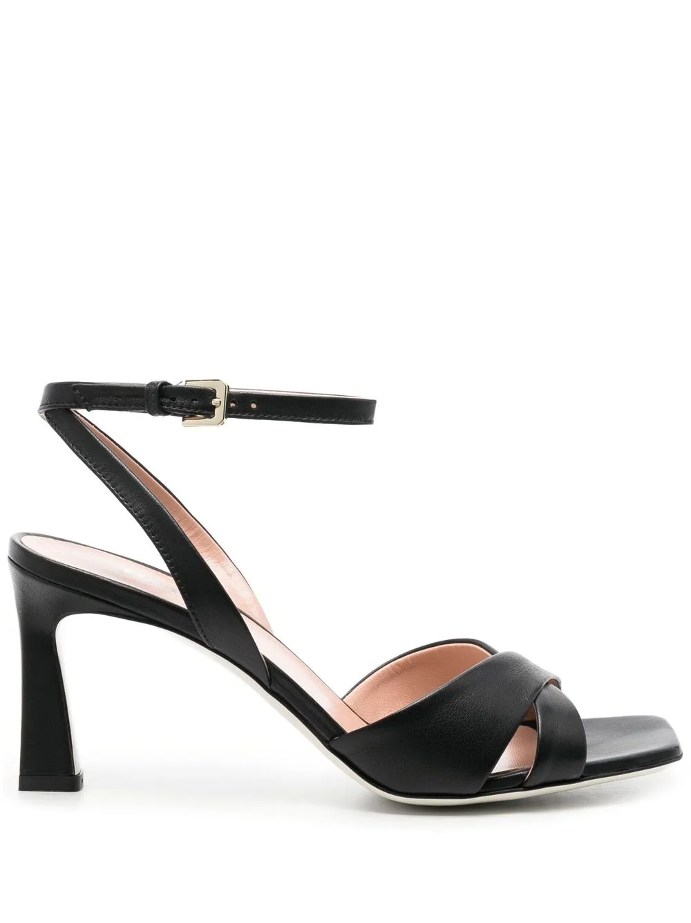 

Pollini square-toe 80mm sandals - Black