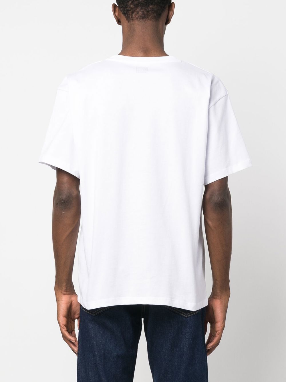 Shop Paccbet Graphic Logo Print T-shirt In Weiss