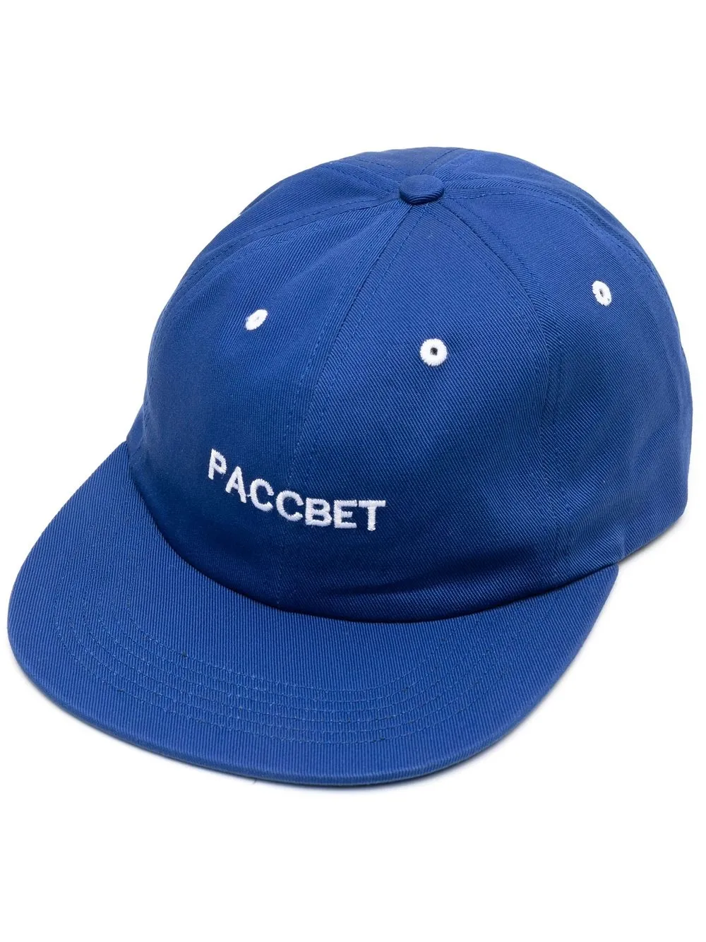 

PACCBET logo-embroidered baseball cap - Blue