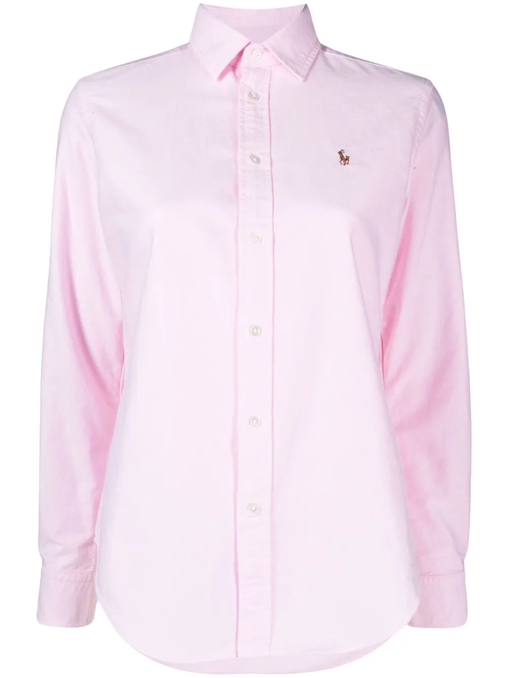 

Polo Ralph Lauren Polo Pony motif cotton shirt - Pink