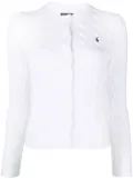 Polo Ralph Lauren Polo Pony cable-knit cardigan - White
