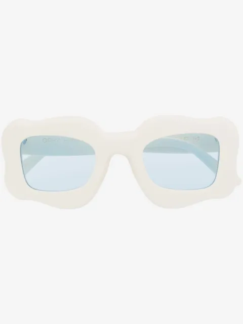 Bonsai oversized curved-frame sunglasses