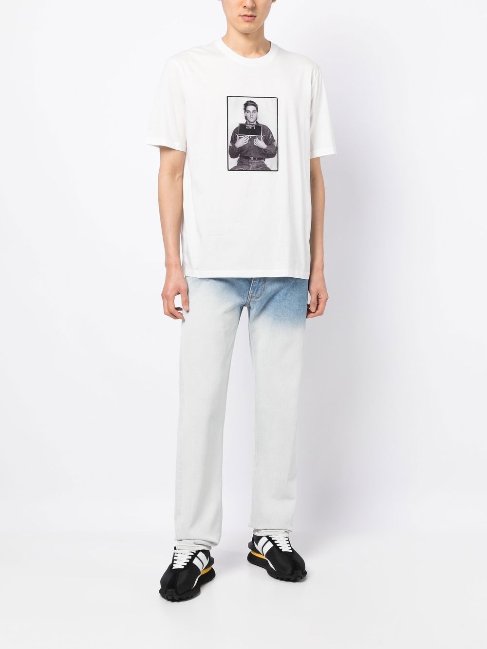 Shop Limitato Photograph-print T-shirt In Weiss