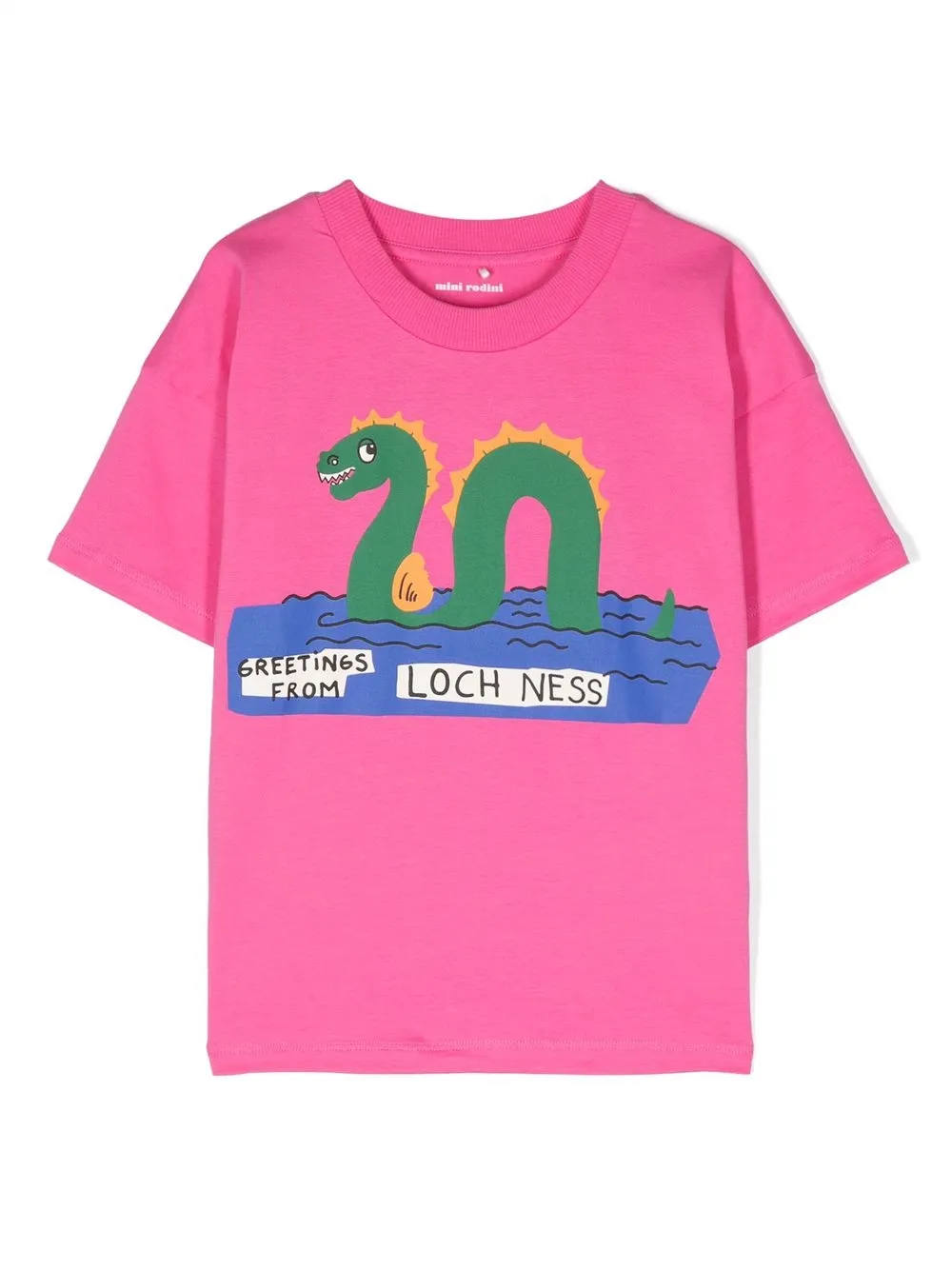 

Mini Rodini fuschia print t-shirt - Pink