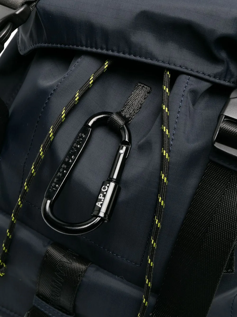 Cheap A.P.C. Treck logo-patch backpack Men