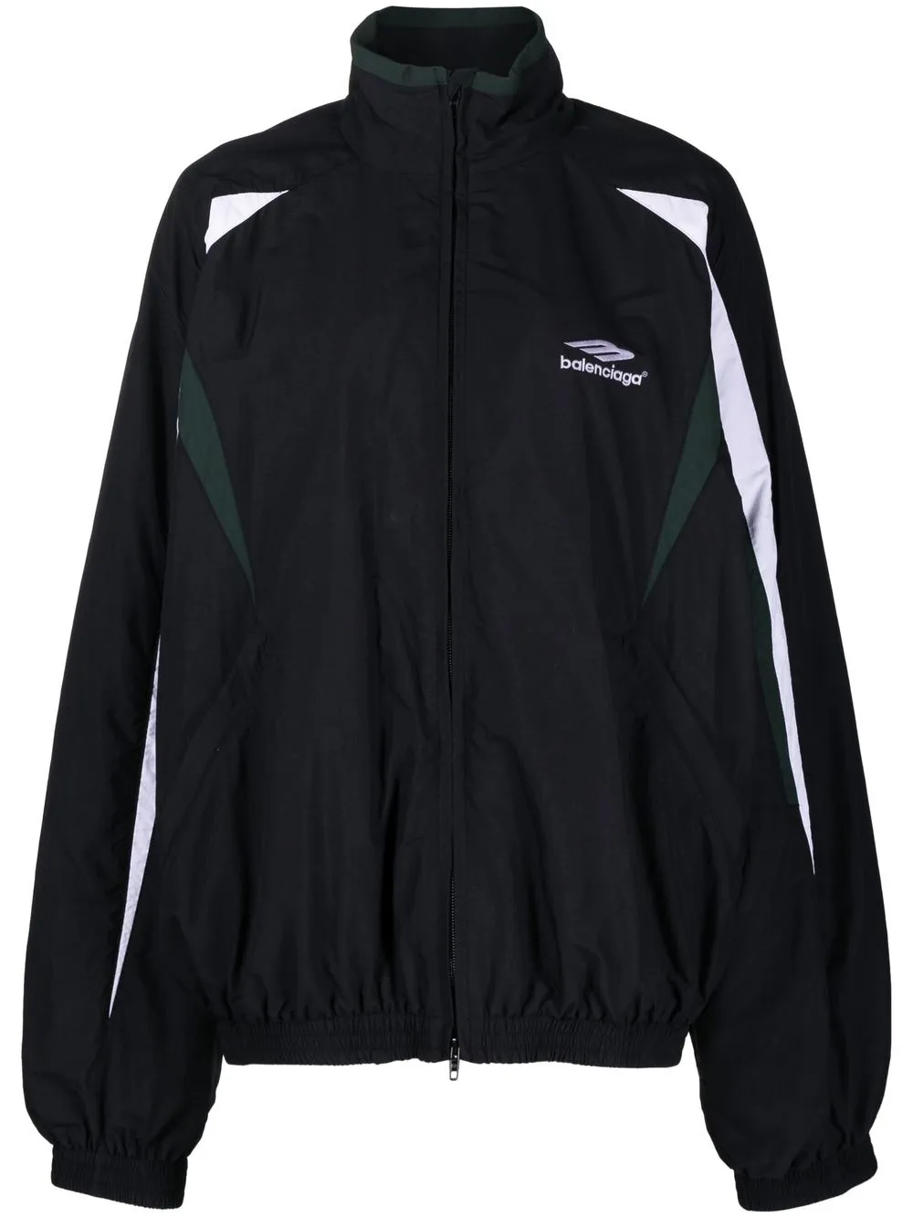 Balenciaga Sporty B logo-print Track Jacket - Farfetch