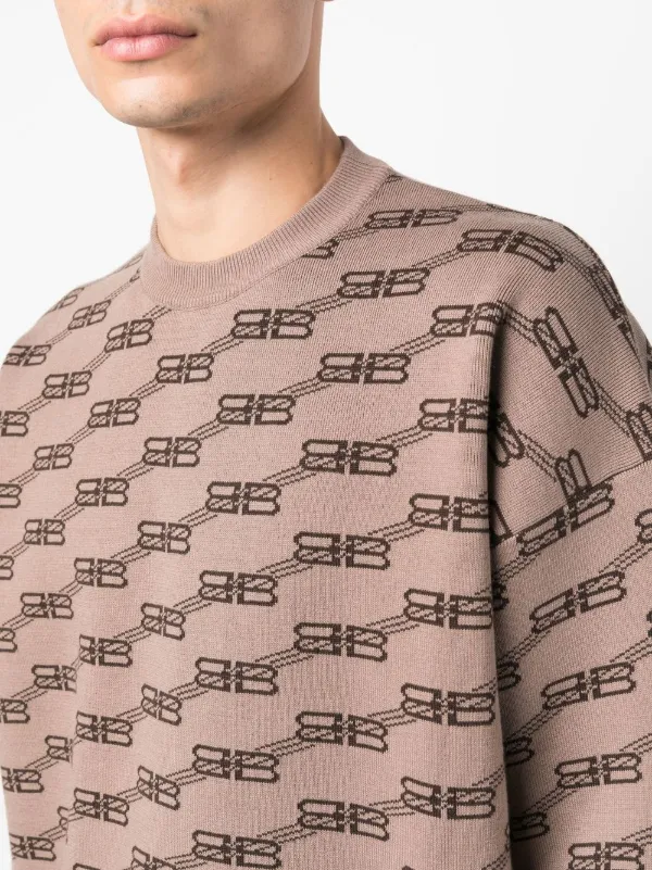 Balenciaga intarsia sweater online