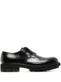 Alexander McQueen leather Derby shoes - Black