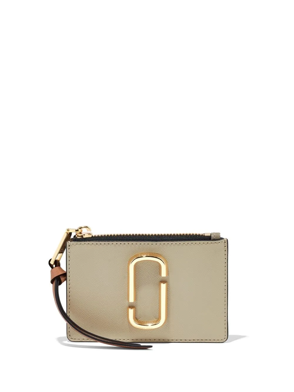 

Marc Jacobs leather logo-detail wallet - Neutrals