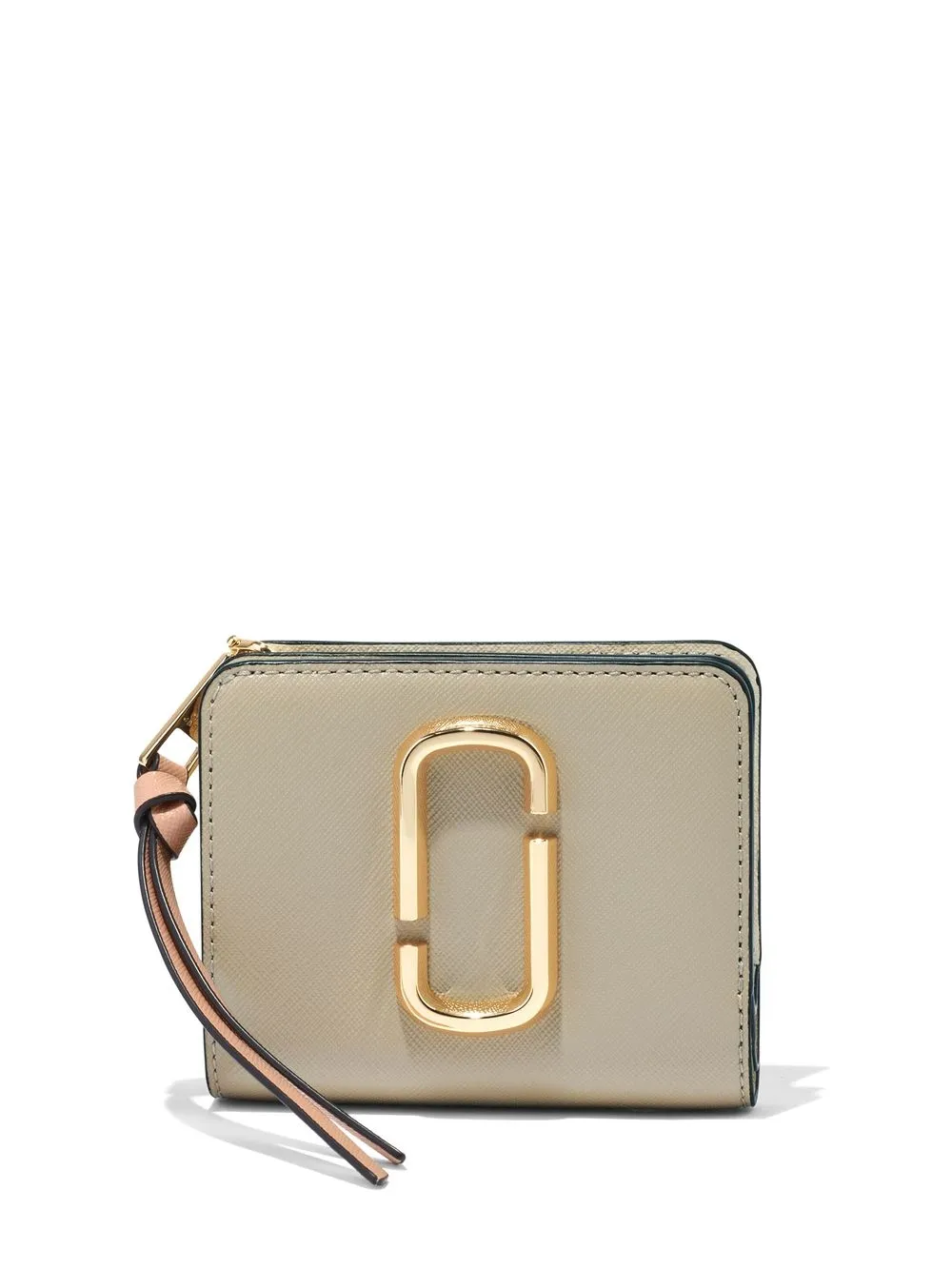 

Marc Jacobs leather logo-detail wallet - Neutrals