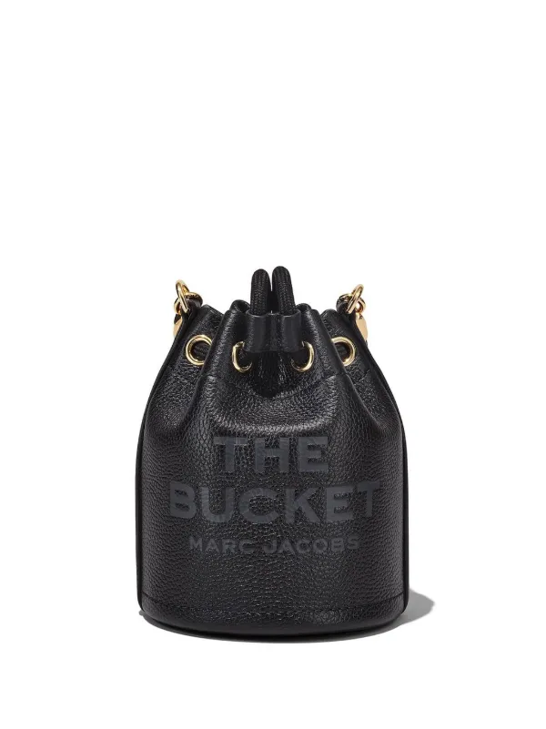 Marc Jacobs The Leather Mini Bucket Bag Black FARFETCH AZ