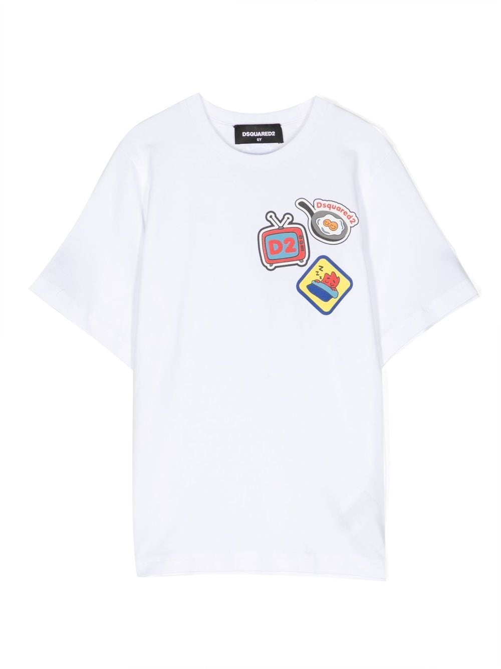 

Dsquared2 Kids logo-print cotton T-shirt - White