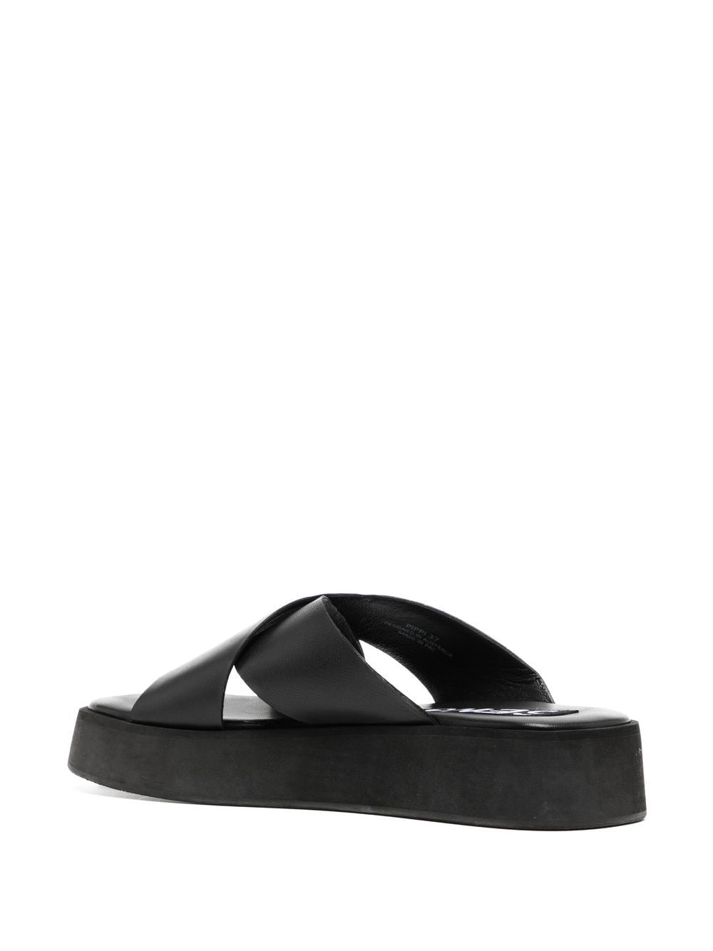 Shop Senso Pippi I Crossover Platform Sandals In Schwarz