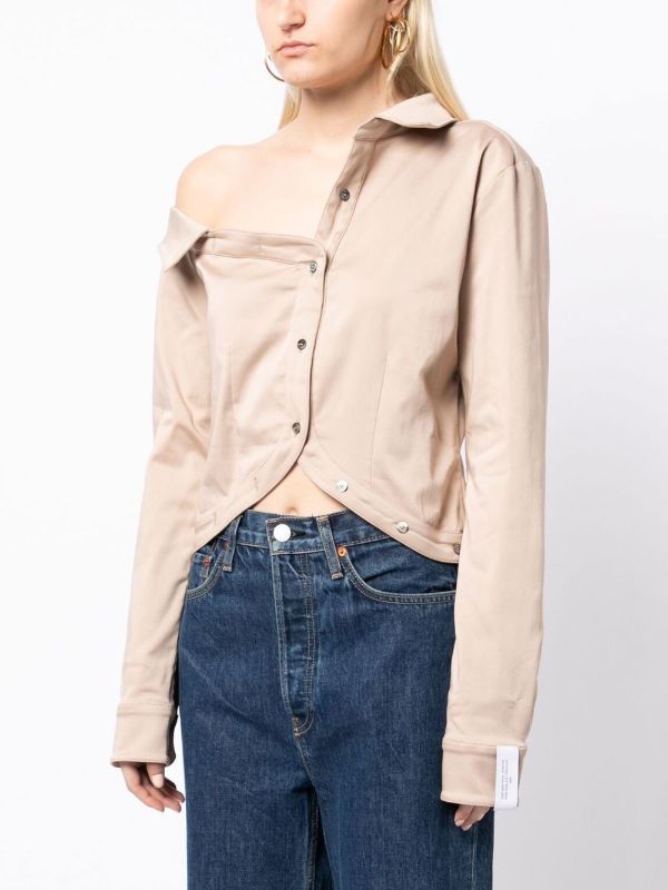 Rokh Asymmetric Buttoned Shirt - Farfetch