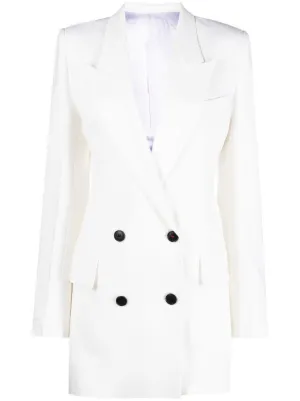 Women's double breasted blazer sale dress