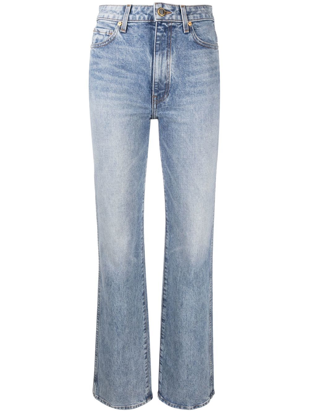 KHAITE DANIELLE STRAIGHT-LEG JEANS