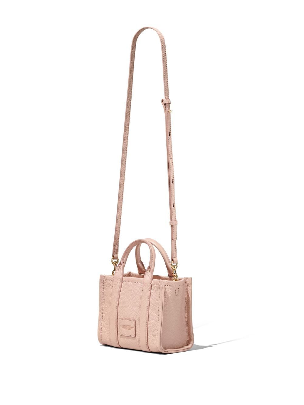 Shop Marc Jacobs The Leather Crossbody Tote Bag In Neutrals